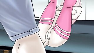 Step Sis take my Dick in her Mouth for the first Time - Cartoon Animation Hentai - USB Pussy