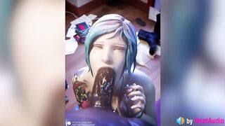 Chloe Sucks BBC (ASMR, no Voice) Life is Strange