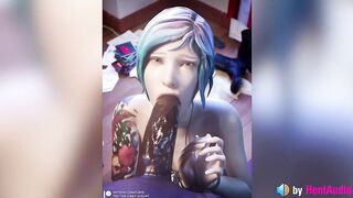 Chloe Sucks BBC (ASMR, no Voice) Life is Strange