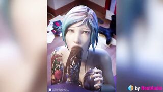 Chloe Sucks BBC (ASMR, no Voice) Life is Strange