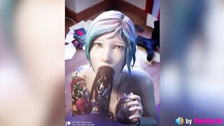 Chloe Sucks BBC (ASMR, no Voice) Life is Strange