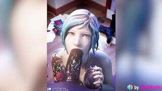 Chloe Sucks BBC (ASMR, no Voice) Life is Strange