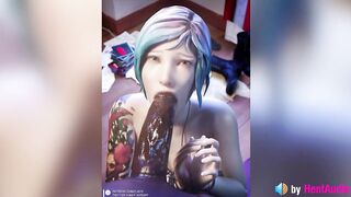 Chloe Sucks BBC (ASMR, no Voice) Life is Strange