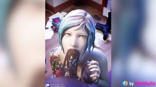 Chloe Sucks BBC (ASMR, no Voice) Life is Strange