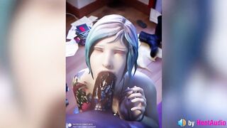 Chloe Sucks BBC (ASMR, no Voice) Life is Strange