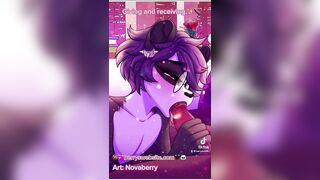 ????femboy Furry ASMR: Sloppy Sounds, Sucking, Moans & Kisses????✨