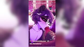 ????femboy Furry ASMR: Sloppy Sounds, Sucking, Moans & Kisses????✨