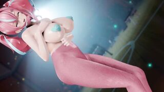 【MMD R-18 SEX DANCE】BREMERTON SWEET BUSTY BIG ASS EROTIC EXERCISE おいしいお尻 [MMD]