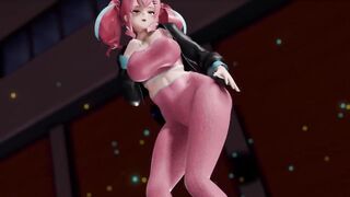 【MMD R-18 SEX DANCE】BREMERTON SWEET BUSTY BIG ASS EROTIC EXERCISE おいしいお尻 [MMD]
