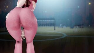 【MMD R-18 SEX DANCE】BREMERTON SWEET BUSTY BIG ASS EROTIC EXERCISE おいしいお尻 [MMD]