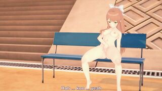 Monika (Doki Doki Literature Club) - Masturbation
