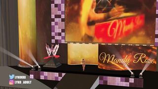 4K Mandy Rose 3D Animation Test