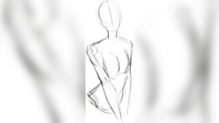 Sketch Dump, Doodle Speedpaints, Pinup Art Process Compilation, Vertical Video