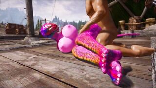 Sexy Furry Argonian Girl Loves Fat Imperial Cocks Skyrim