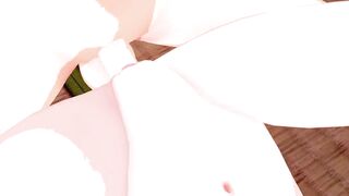Kujou Sara Genshin Impact 3D Hentai Part 5/9