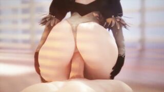 【MMD R-18 SEX DANCE】NIER AUTOMATA INTENSE SEX ANAL IN THE OFFICE SWEET ASS 激しいセックス [MMD]