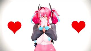 【MMD R-18 SEX DANCE】BREMERTON SEXY DANCE HOT SWEET ASS AND TITS セクシーな熱いお尻 [MMD]