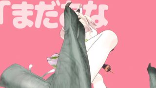MMD - Mythra Alien Dick down