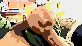 Real Life Step Mom Milking Sons Cock. Hentai Animee Teasing Handjob
