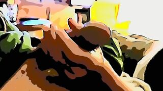 Real Life Step Mom Milking Sons Cock. Hentai Animee Teasing Handjob