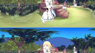 [VR 360 4K] Lumine Ying Hotaru Genshin Impact Licking the Armpit and Doggy