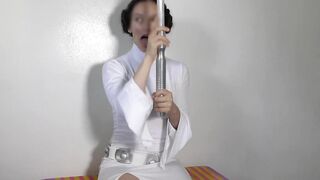 Star Wars JOI Leia Activates her Saber Aheago
