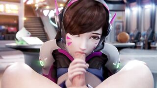 D.Va Dropship (Animation With Sound)