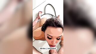 NSFW TikTok Trend - we tried the Cartoon Filter