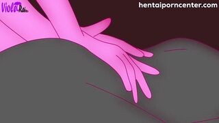 Black is Fucked by Futa Pink in the Ass