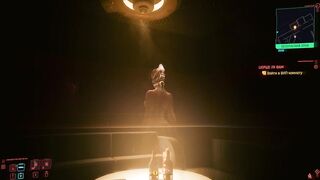 Cyberpunk 2077. Female Hologram Striptease. Virtual Strip Club | Cyberpunk