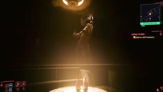 Cyberpunk 2077. Female Hologram Striptease. Virtual Strip Club | Cyberpunk