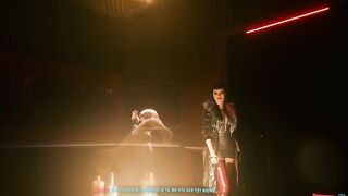 Cyberpunk 2077. Female Hologram Striptease. Virtual Strip Club | Cyberpunk
