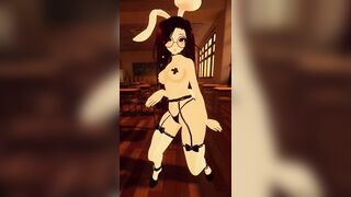 POV School Girl Strip Tease