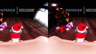 Vocaloid - Xmas Miku Buttjob & FlatIron [UNCENSORED HENTAI VR 4K]