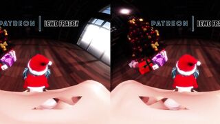 Vocaloid - Xmas Miku Buttjob & FlatIron [UNCENSORED HENTAI VR 4K]
