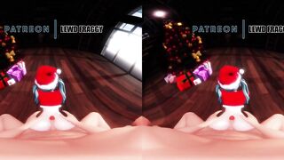 Vocaloid - Xmas Miku Buttjob & FlatIron [UNCENSORED HENTAI VR 4K]