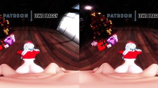 Vocaloid - Xmas Miku Buttjob & FlatIron [UNCENSORED HENTAI VR 4K]
