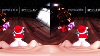 Vocaloid - Xmas Miku Buttjob & FlatIron [UNCENSORED HENTAI VR 4K]