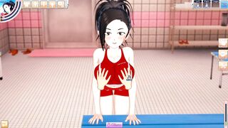 3D Hentaigame - Momo Yaoyorozu Horny Blowjob (1/2)