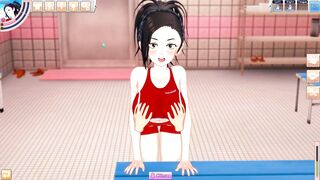 3D Hentaigame - Momo Yaoyorozu Horny Blowjob (1/2)
