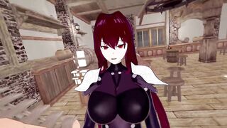 Fate: Futa Scáthach Fuck you as Rin Taker | POV