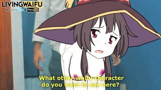 MEGUMIN Konosuba 2D Real Anime Big Japanese Ass Booty Cosplay Hentai Kono Subarashii Sekai Porn Sex