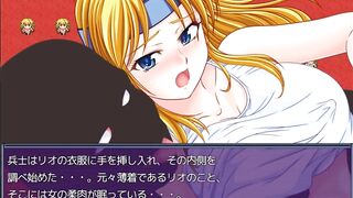 金髪巨乳美女の取り調べ　その①