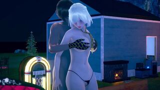 Playing with Girl all Night until Morning