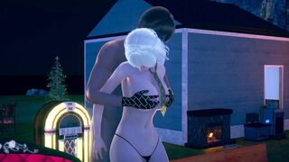 Playing with Girl all Night until Morning