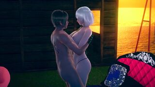 Playing with Girl all Night until Morning