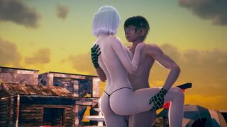 Playing with Girl all Night until Morning