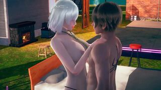 Playing with Girl all Night until Morning