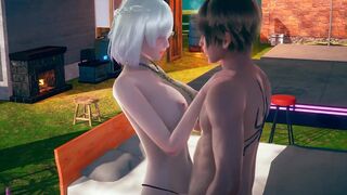 Playing with Girl all Night until Morning