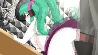 NSFW Voice Actor Mystic Lets you Fuck her while she Records (Hentai Animation By: ChesterZee)